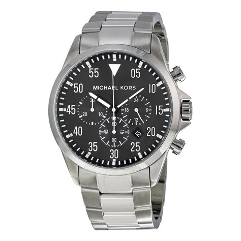 michael kors mk8413|michael kors chronograph black dial.